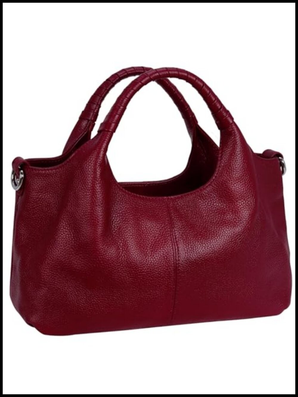 Genuine Leather Satchel Crossbody Shoulder Bag Hobo Purse